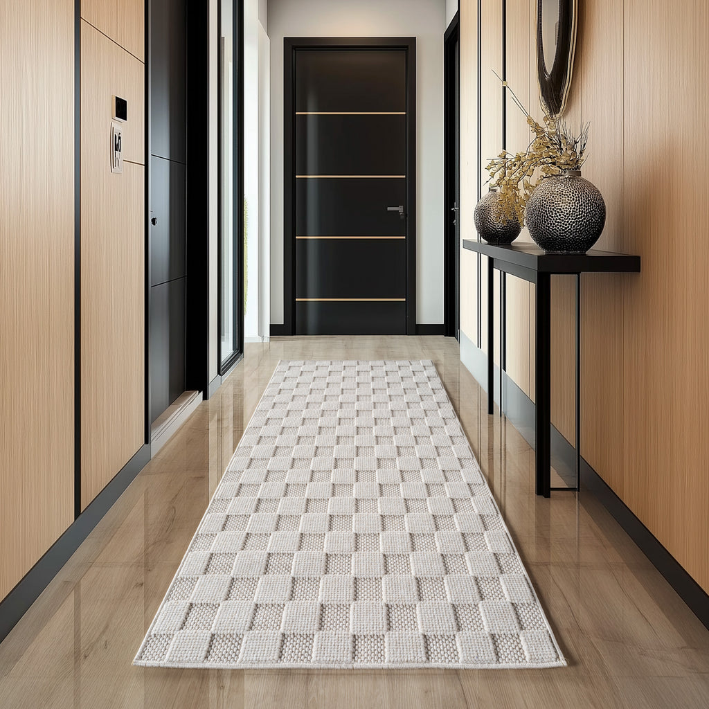 Helix 2203 Crem – Heller Kurzflor Teppich Crem kaufen