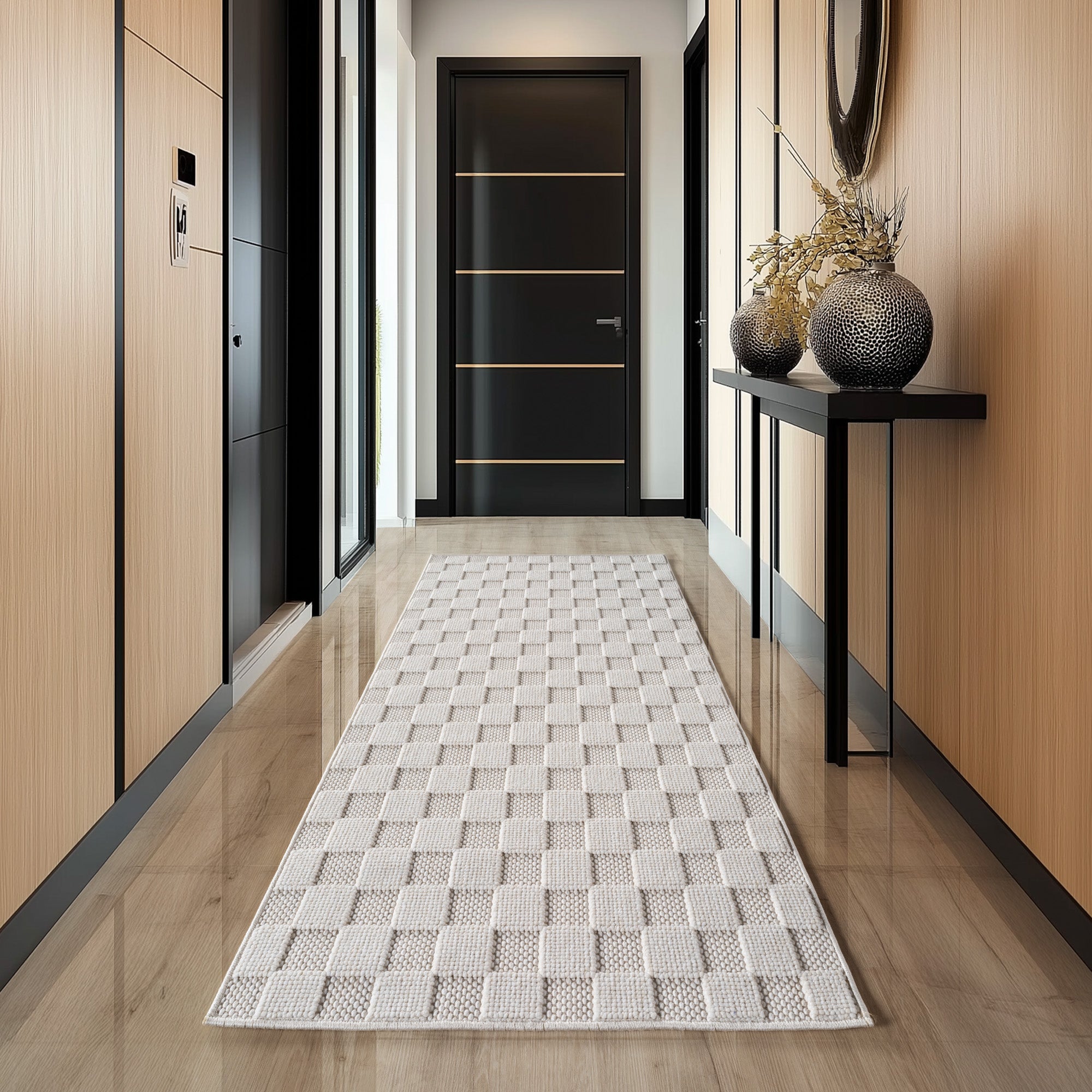 Helix 2203 Crem – Heller Kurzflor Teppich Crem kaufen