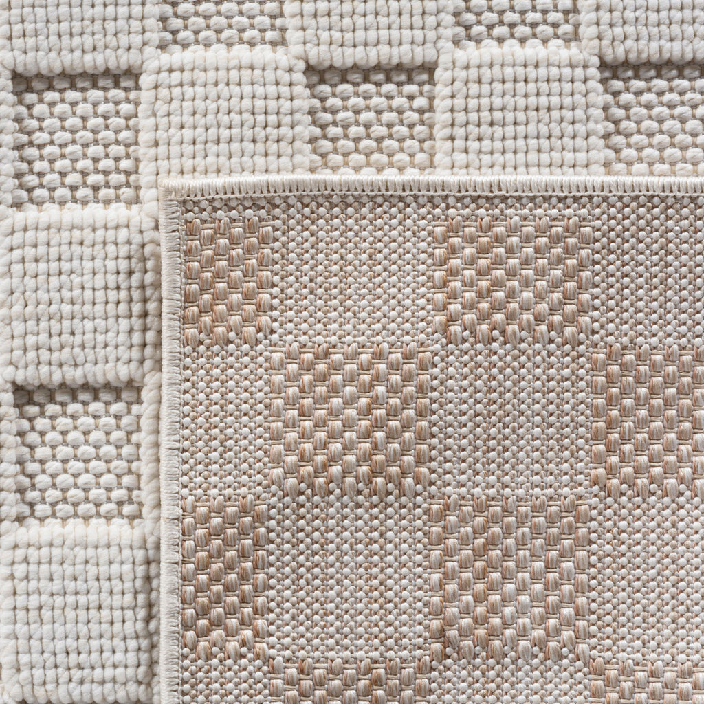Helix 2203 Crem – Heller Kurzflor Teppich Crem kaufen