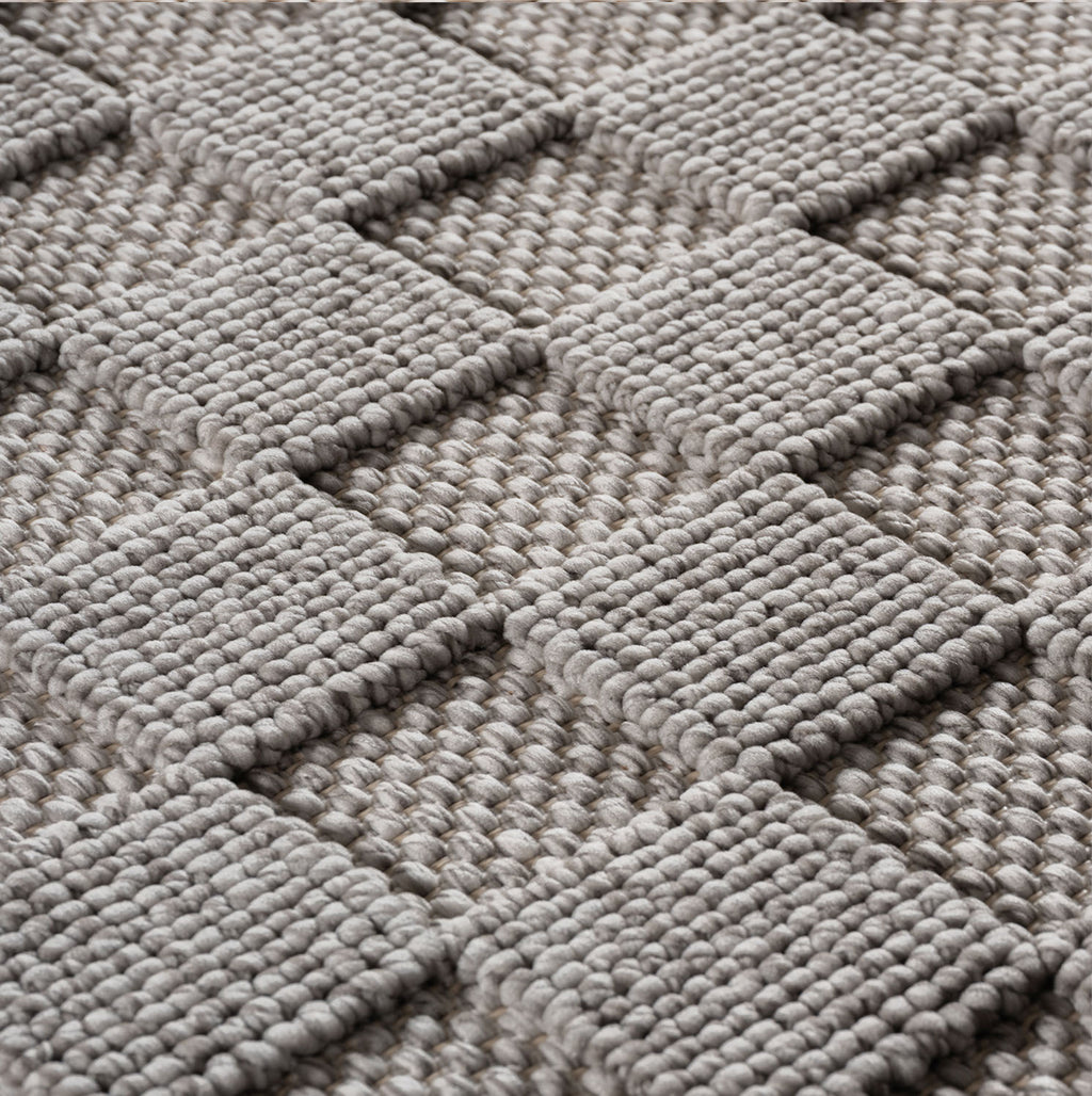 Helix 2203 Silber – Moderner Kurzflor Teppich Silber kaufen