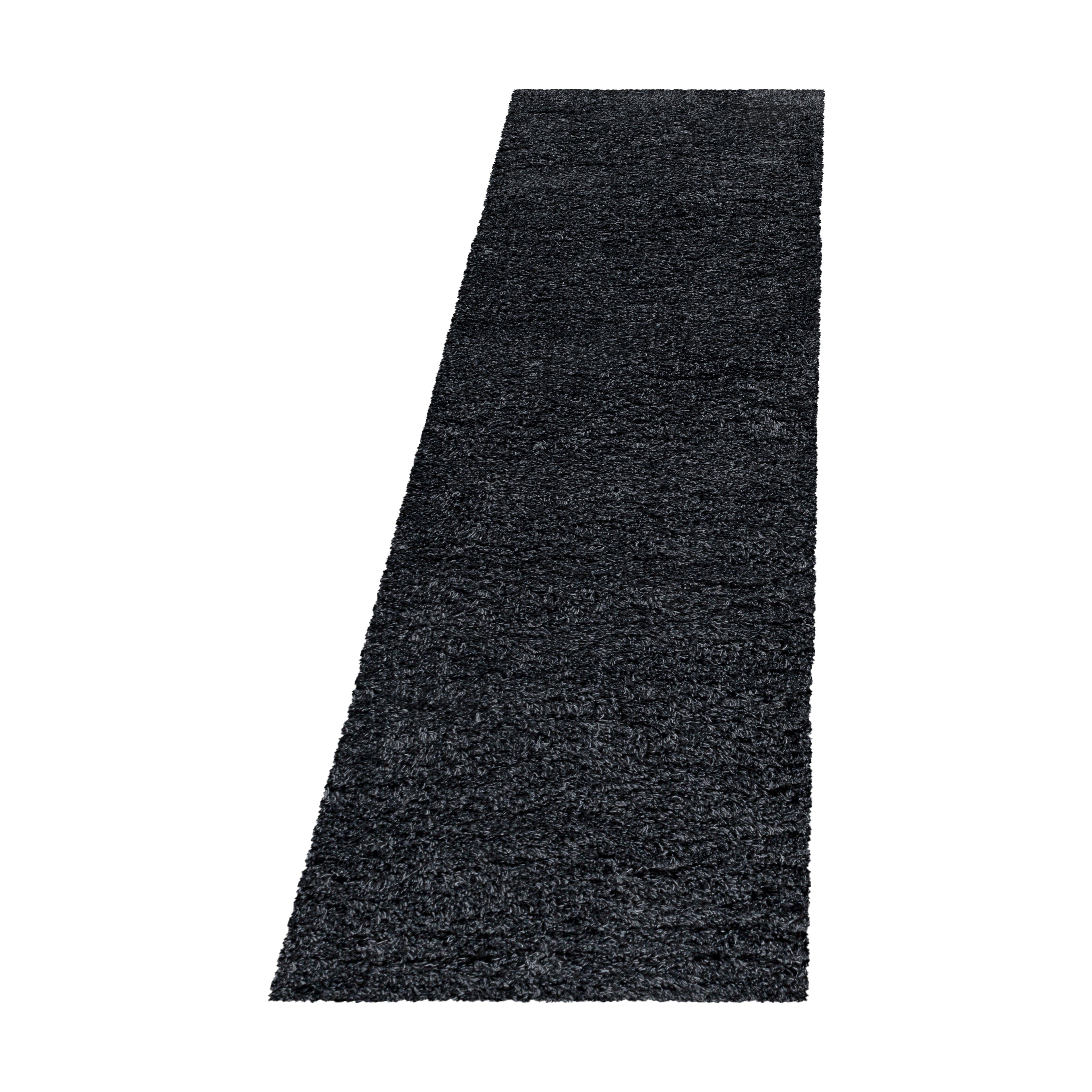 FLUFFY Shaggy 3500 Anthrazit – Superweicher Hochflor Teppich 30mm ab 34,90 €