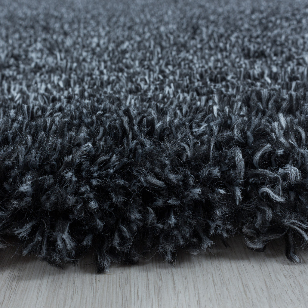 FLUFFY Shaggy 3500 Anthrazit – Superweicher Hochflor Teppich 30mm ab 34,90 €