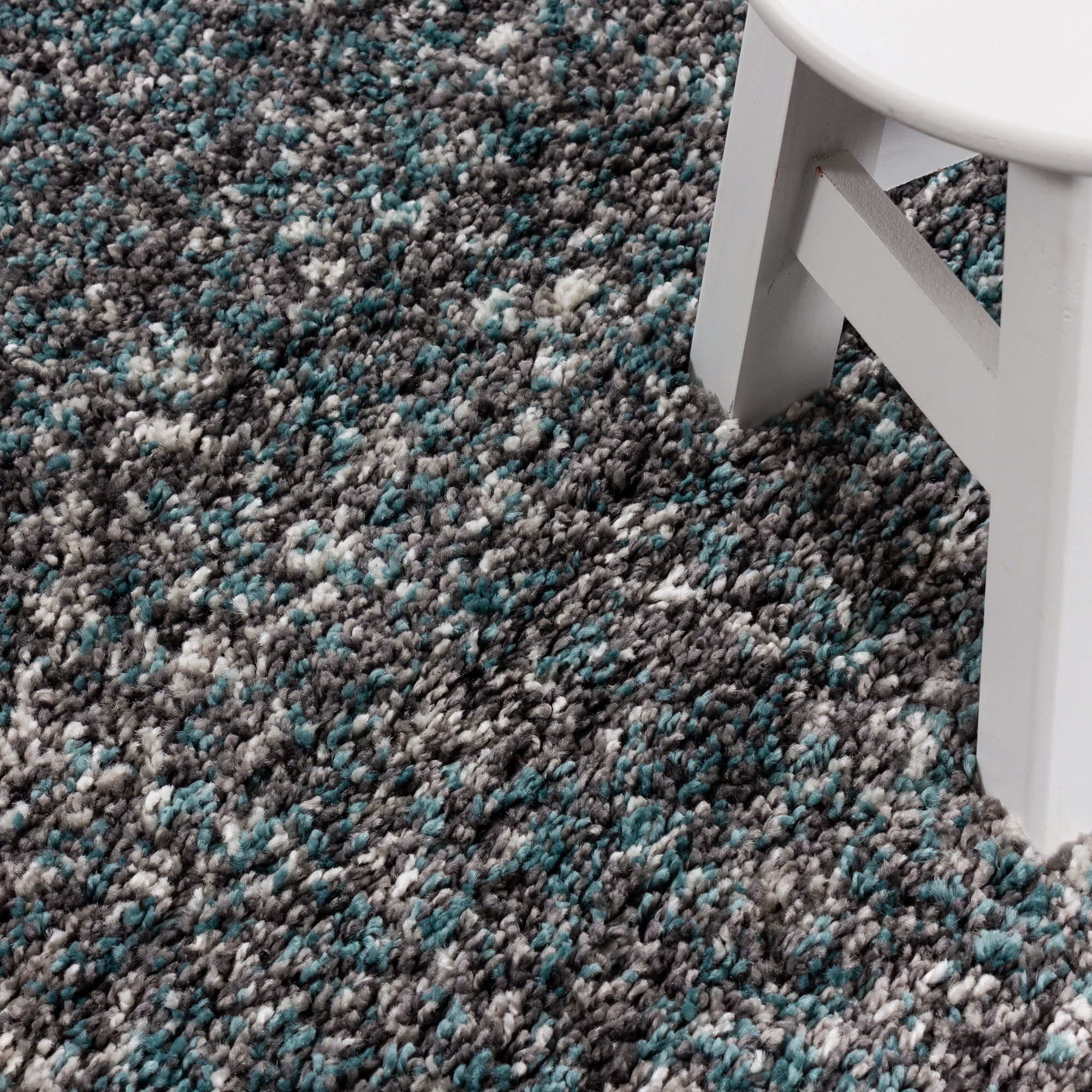 Enjoy Shaggy 4500 Blau – Weicher Hochflor Teppich Blau kaufen