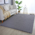 Ambiance 5110 Grey – Eleganter 3D Plüschteppich in Grautönen