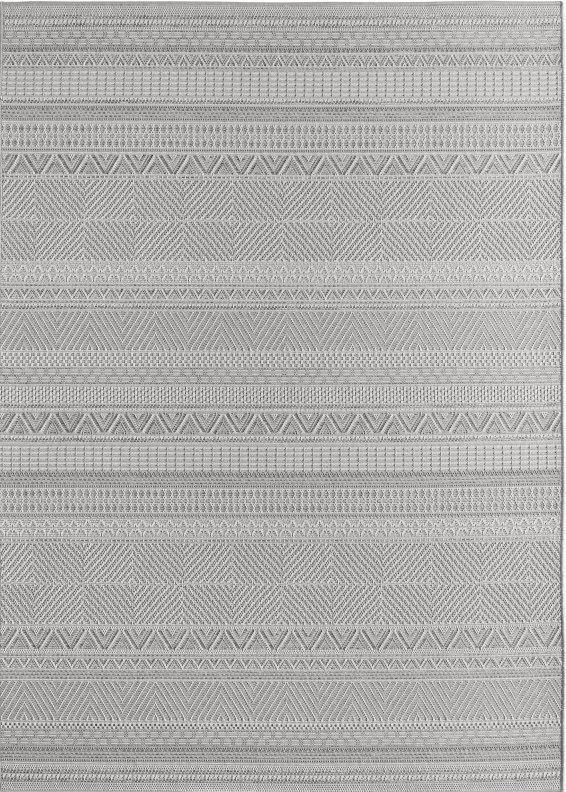 Desert 1303 Silber – Moderner Outdoor & Indoor Teppich ab 19,90 €
