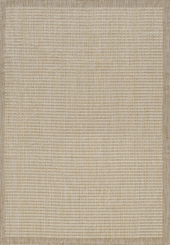 Giza 1410 Beige – Flacher Küchen & Flur Teppich für drinnen und draußen ab 19,90 €