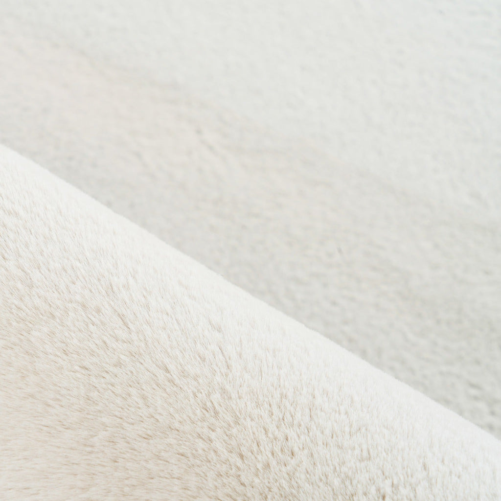 Pouffy 5100 Creme – Weicher Teppich in Creme