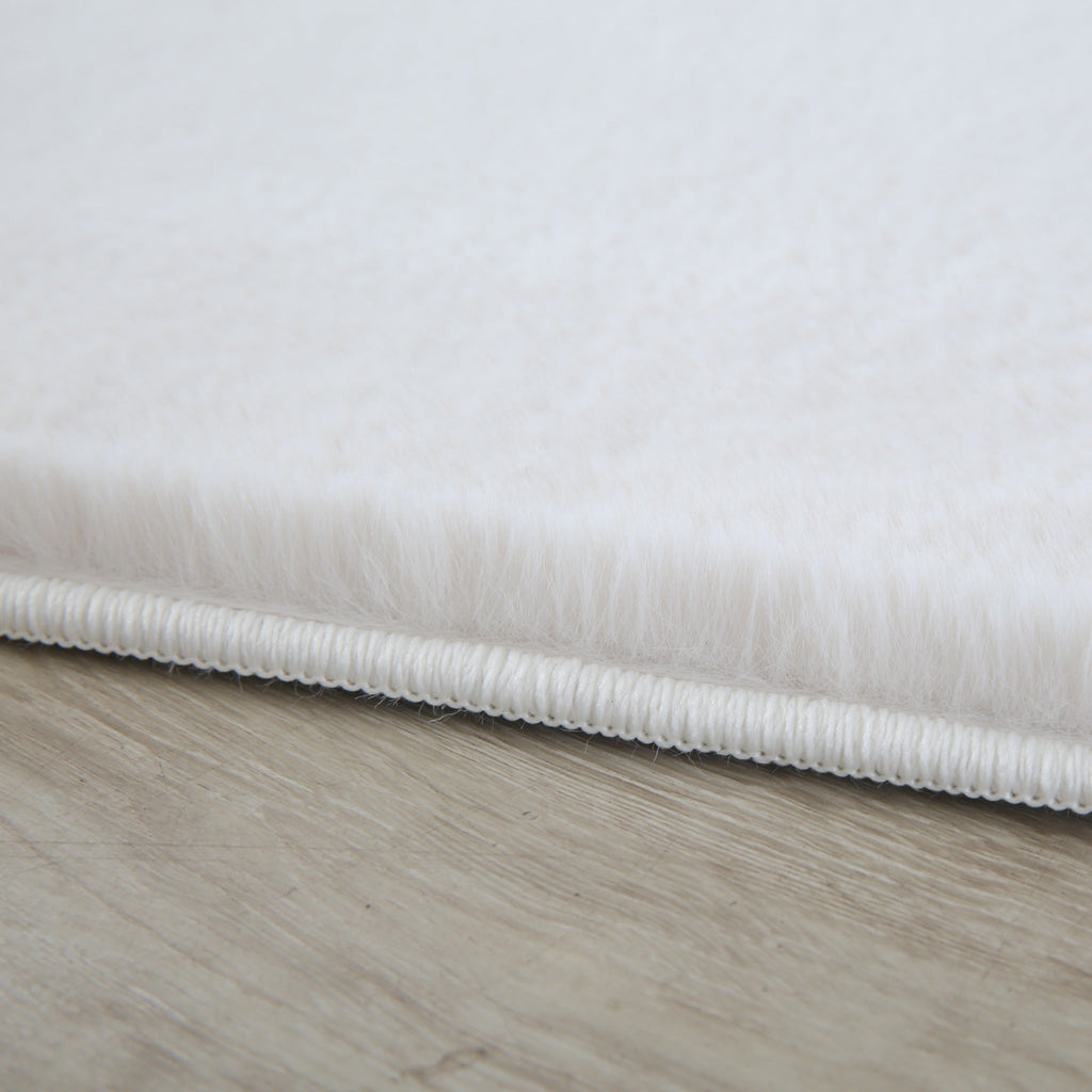 Pouffy 5100 Creme – Weicher Teppich in Creme