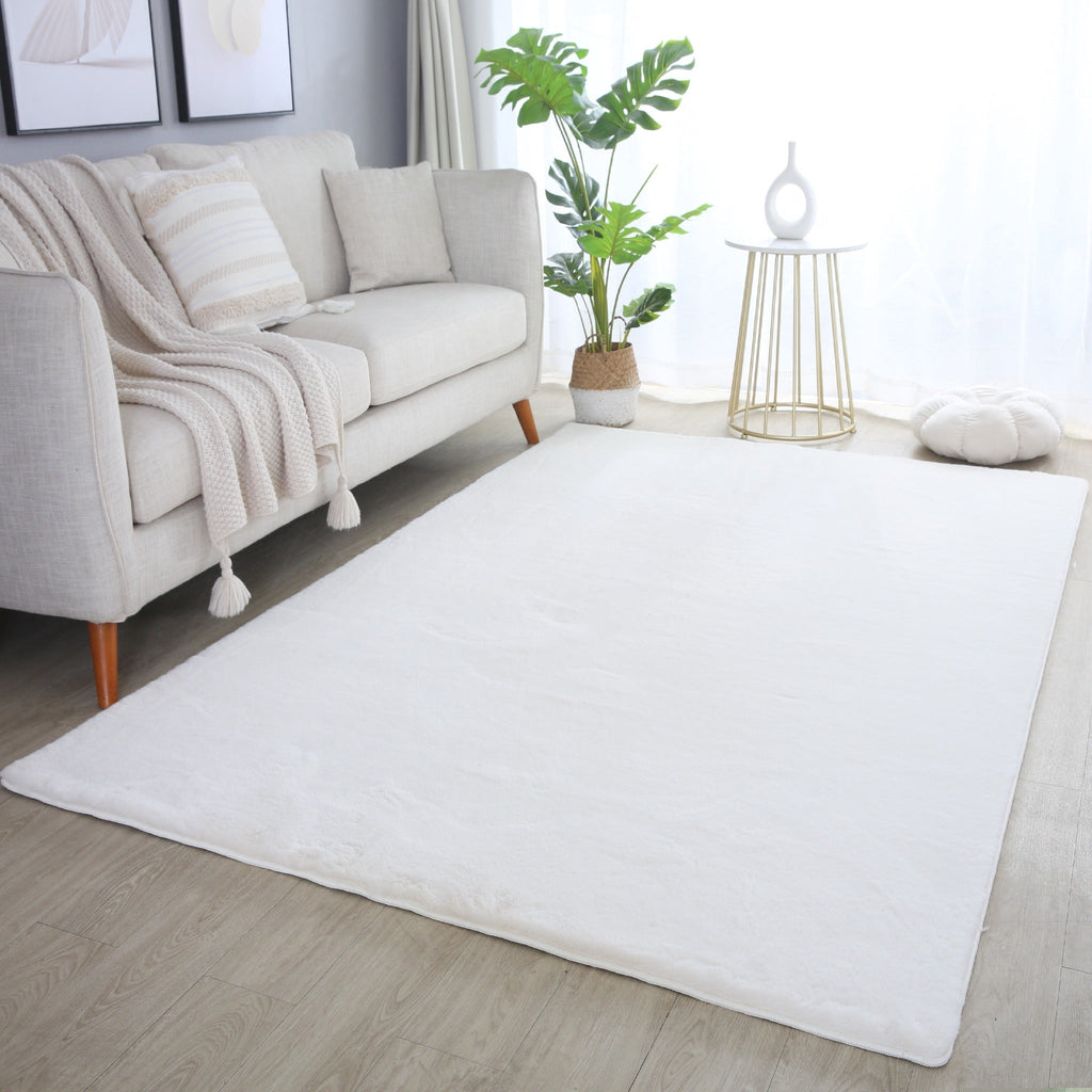 Pouffy 5100 Creme – Weicher Teppich in Creme