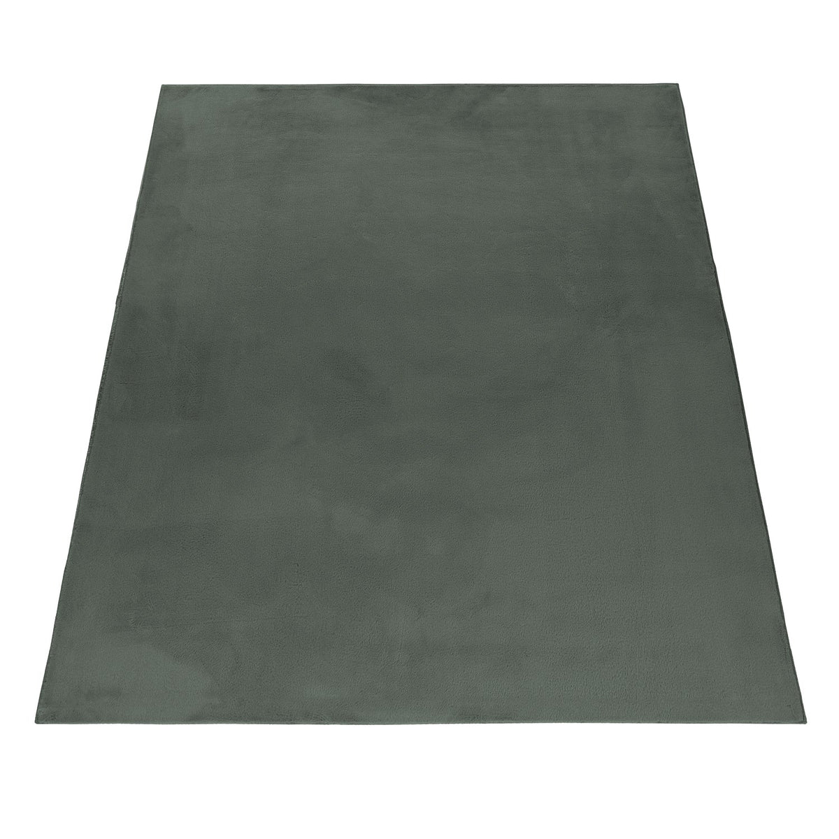 Pouffy 5100 Grün – Weicher Teppich in Grün
