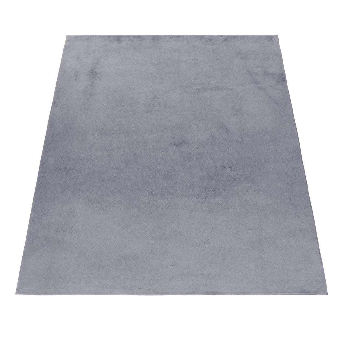 Pouffy 5100 Grau – Weicher Teppich in Grau