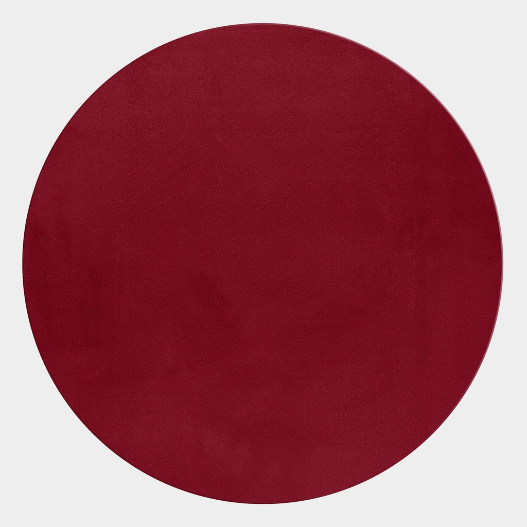 Pouffy 5100 Rot – Weicher Teppich in Rot