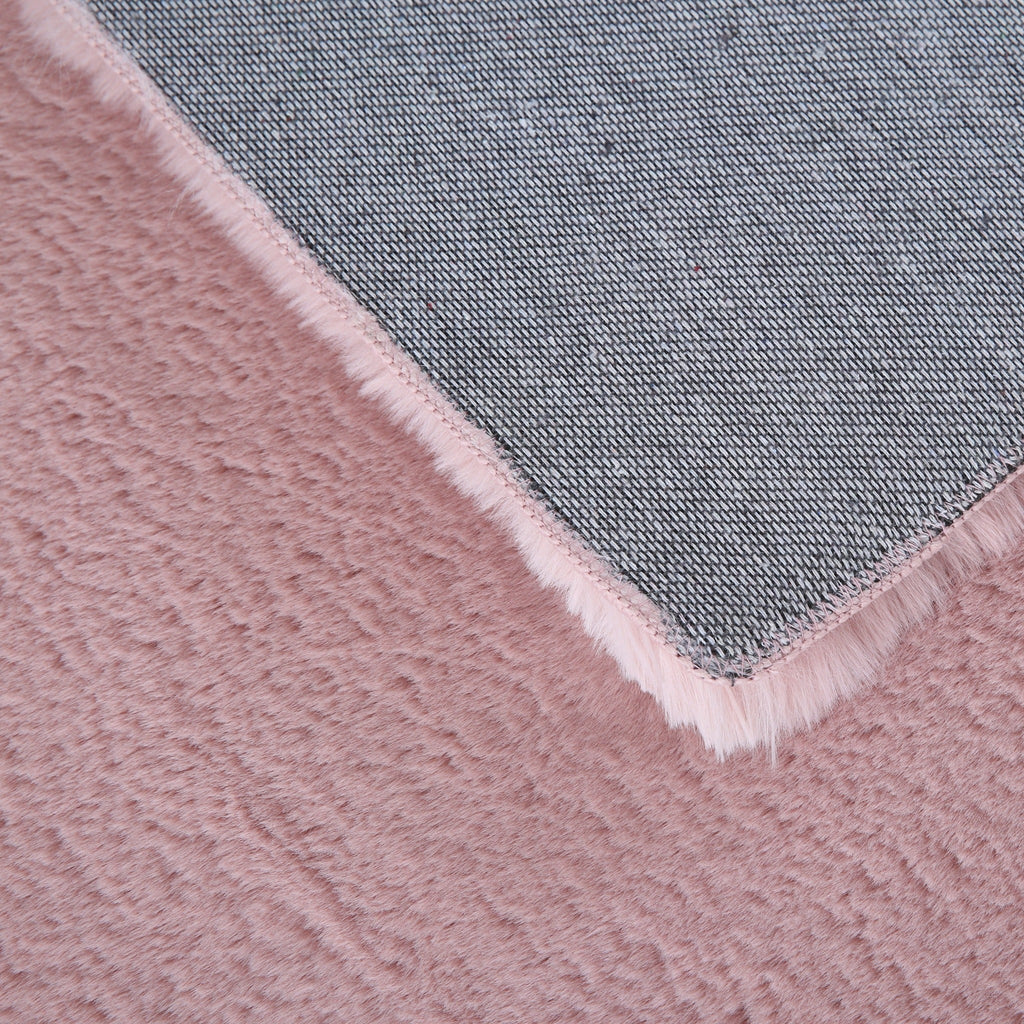 Pouffy 5100 Rosa – Weicher Teppich in Rosa