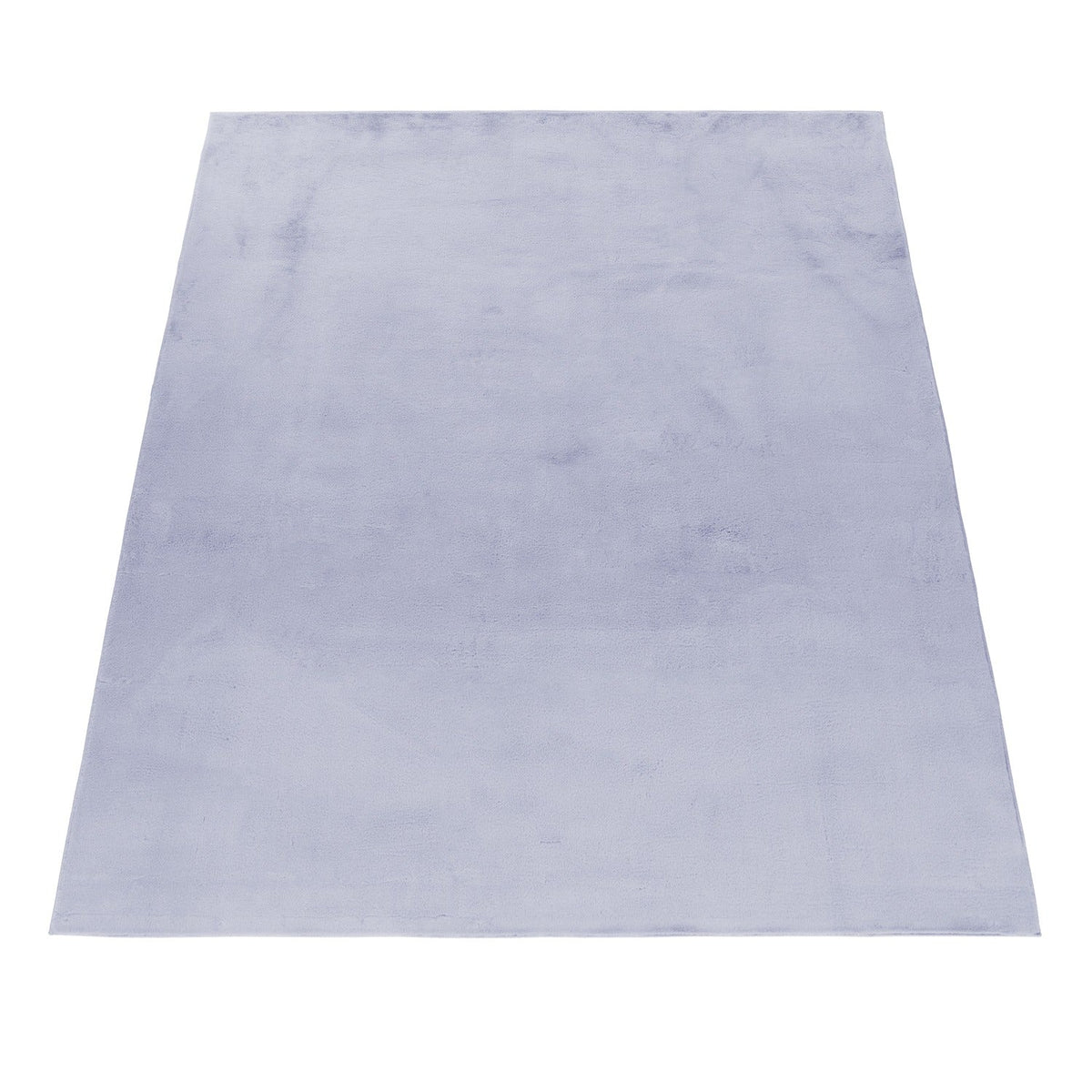 Pouffy 5100 Silber – Weicher Teppich in Silber