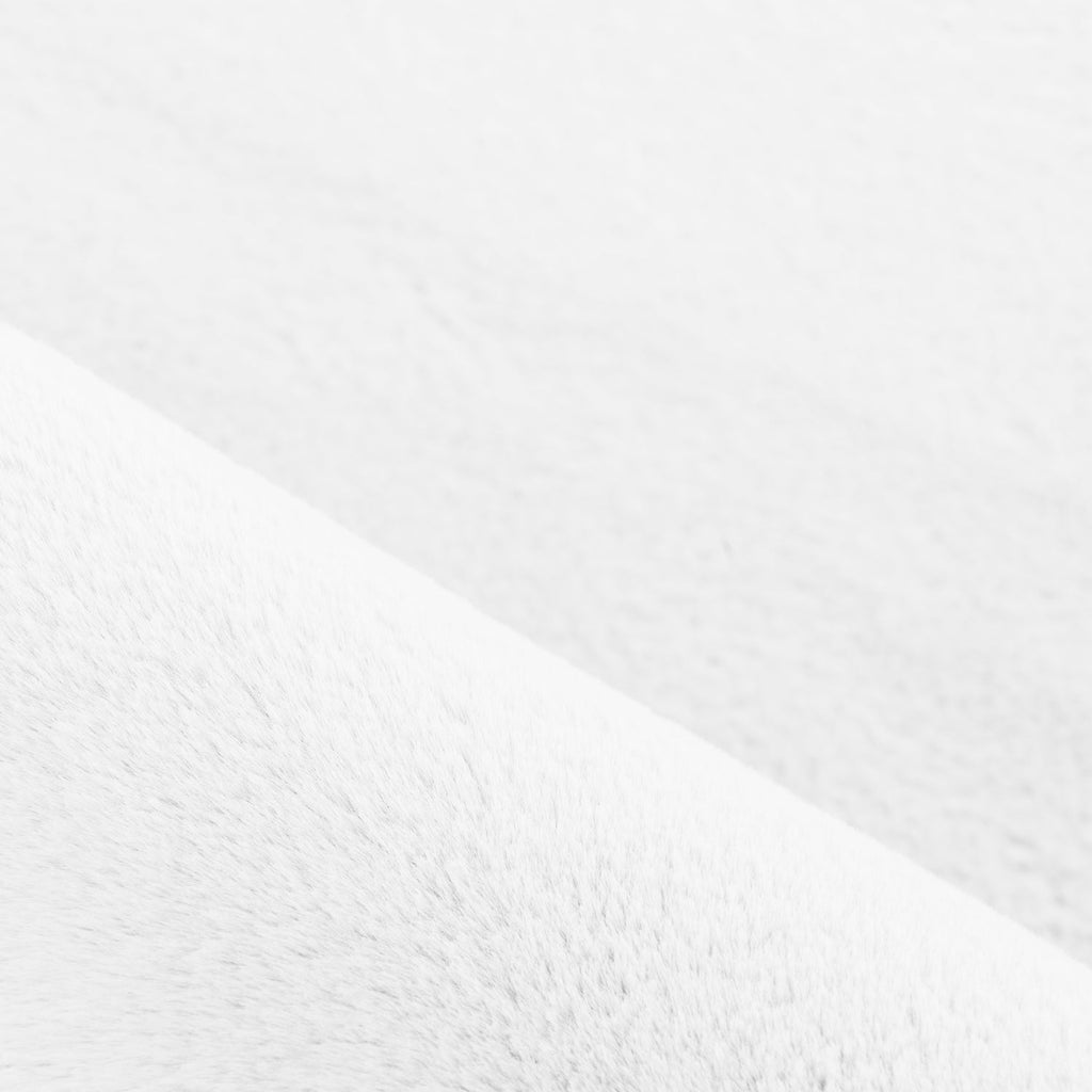 Pouffy 5100 Weiß – Weicher Teppich in Weiß