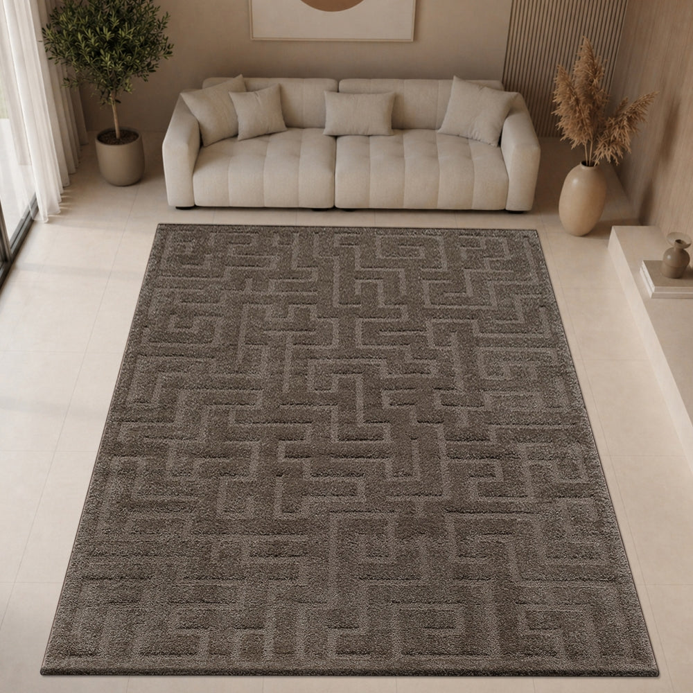 Merinos Eclipse 2455 80 Brown Teppich