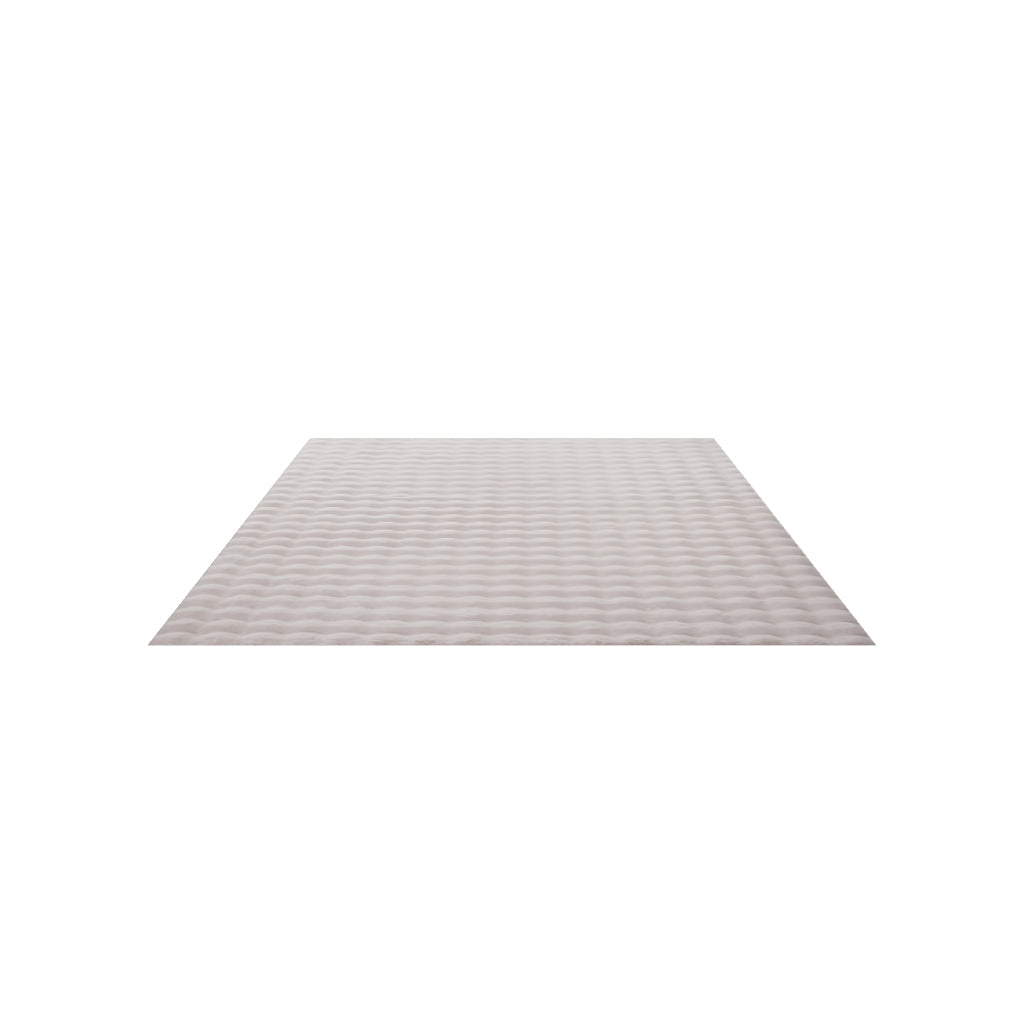 Ambiance 5110 Beige – Warmer 3D Plüschteppich in Natürlichem Beige