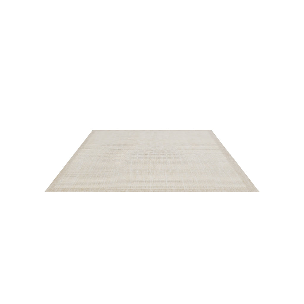 Giza 1410 Beige – Flacher Küchen & Flur Teppich für drinnen und draußen ab 19,90 €