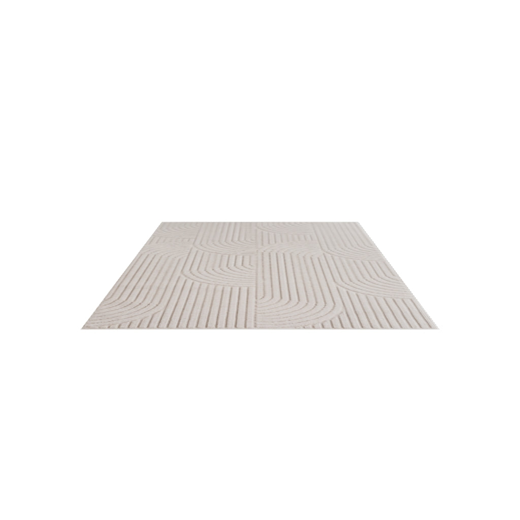 Helix 2201 Crem – Heller Kurzflor Teppich ab 26,45 € kaufen