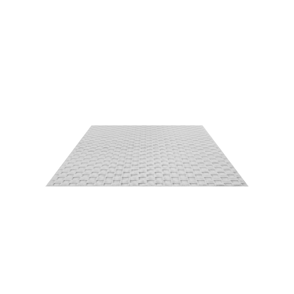 Helix 2203 Silber – Moderner Kurzflor Teppich Silber kaufen